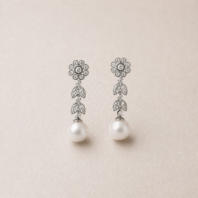 Pendientes de novia - cresber