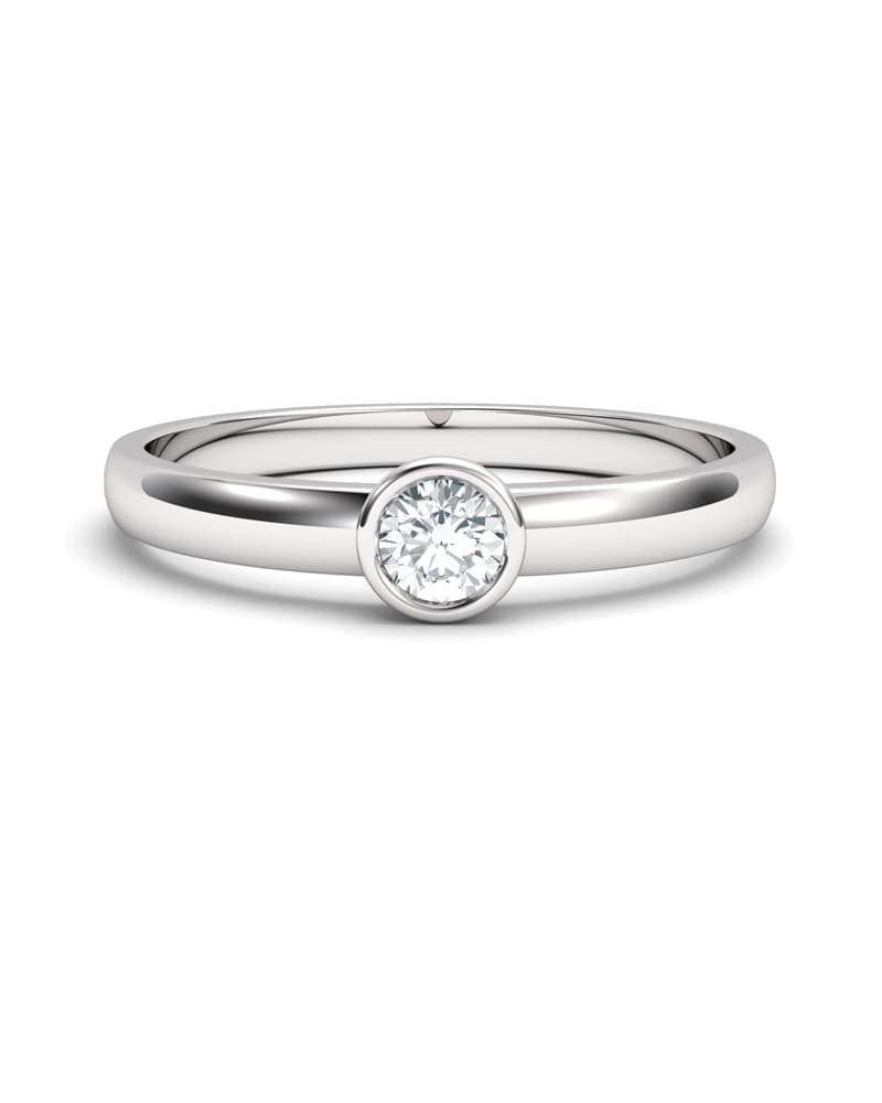 ANILLO ORO DIAMANTE 0,10 CT - CRESBER