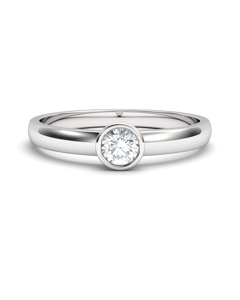 ANILLO ORO DIAMANTE 0,15 CT - CRESBER