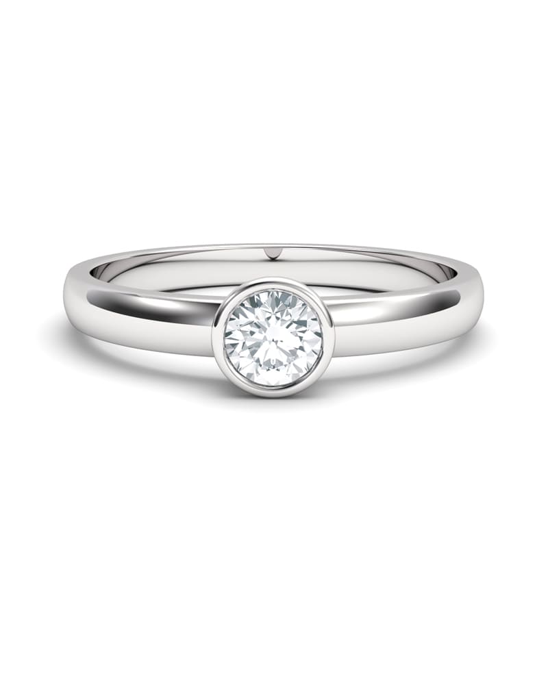 ANILLO ORO DIAMANTE 0,20 CT - CRESBER