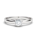 ANILLO ORO DIAMANTE 0,20 CT - CRESBER