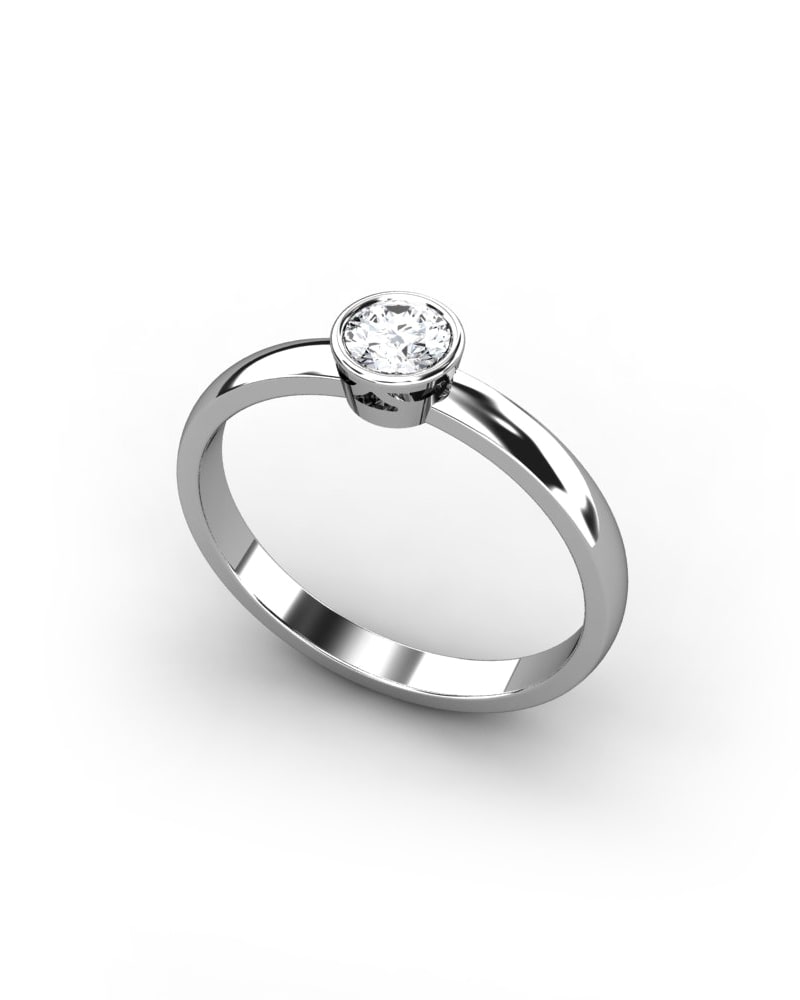 ANILLO ORO DIAMANTE 0,30 CT - CRESBER