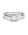ANILLO ORO DIAMANTE 0,35 CT - CRESBER