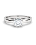 ANILLO ORO DIAMANTE 0,45 CT - CRESBER