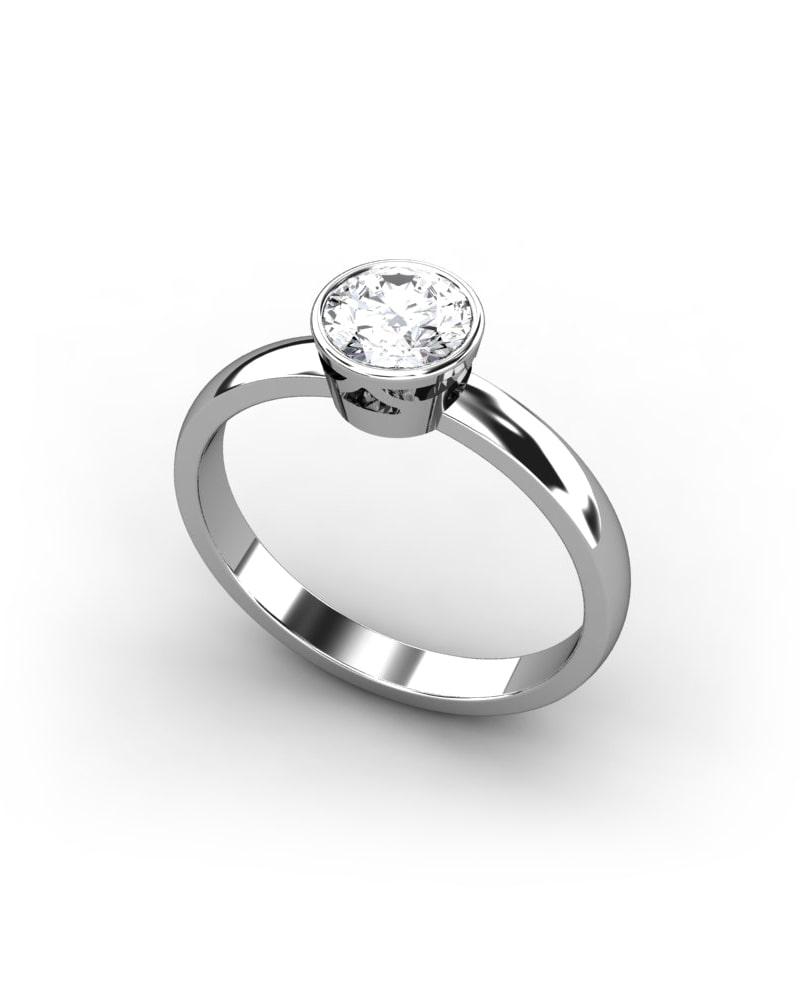 ANILLO ORO DIAMANTE 0,75 CT - CRESBER