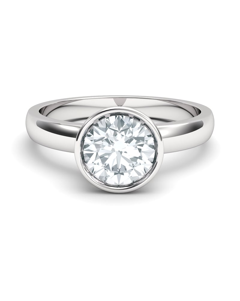 ANILLO ORO DIAMANTE 0,75 CT - CRESBER