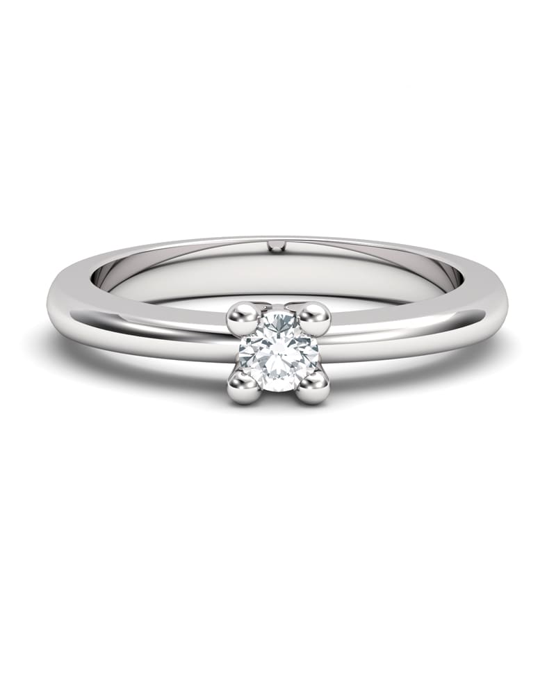 ANILLO ORO DIAMANTE 0,10 CT - CRESBER