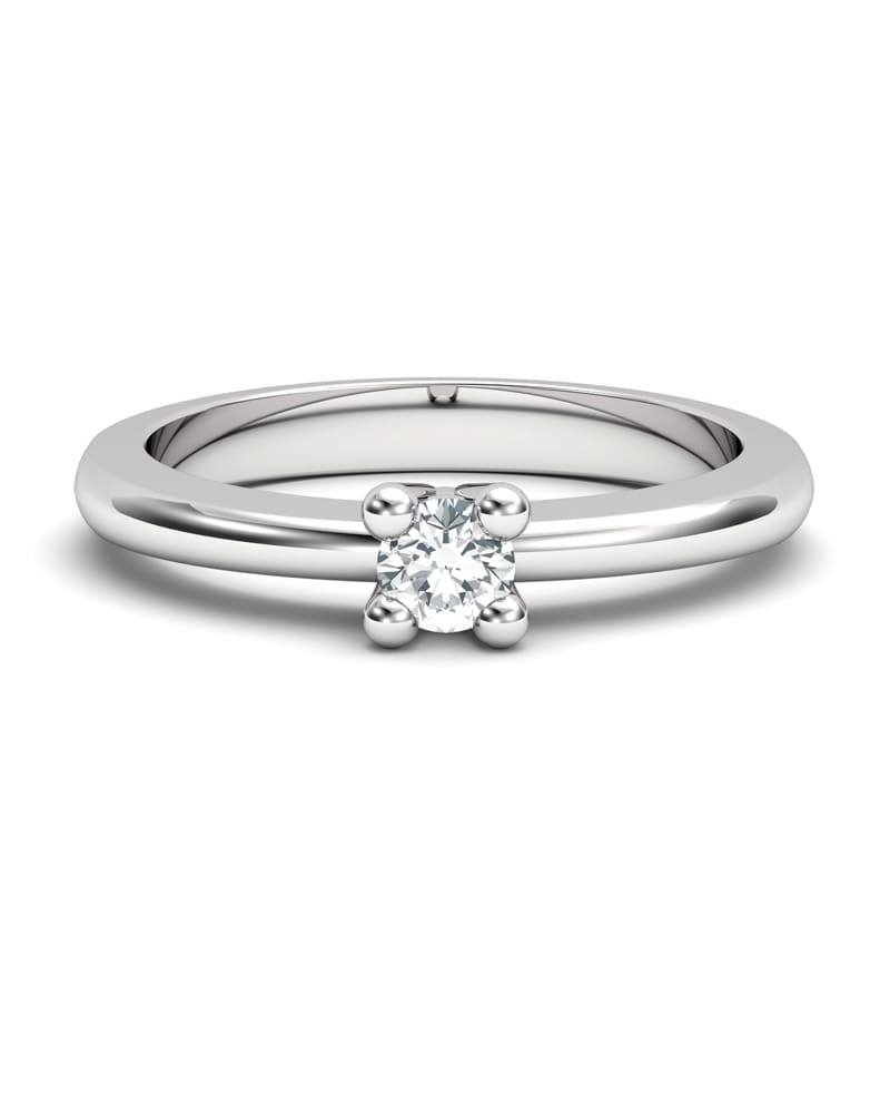 ANILLO ORO DIAMANTE 0,15 CT - CRESBER