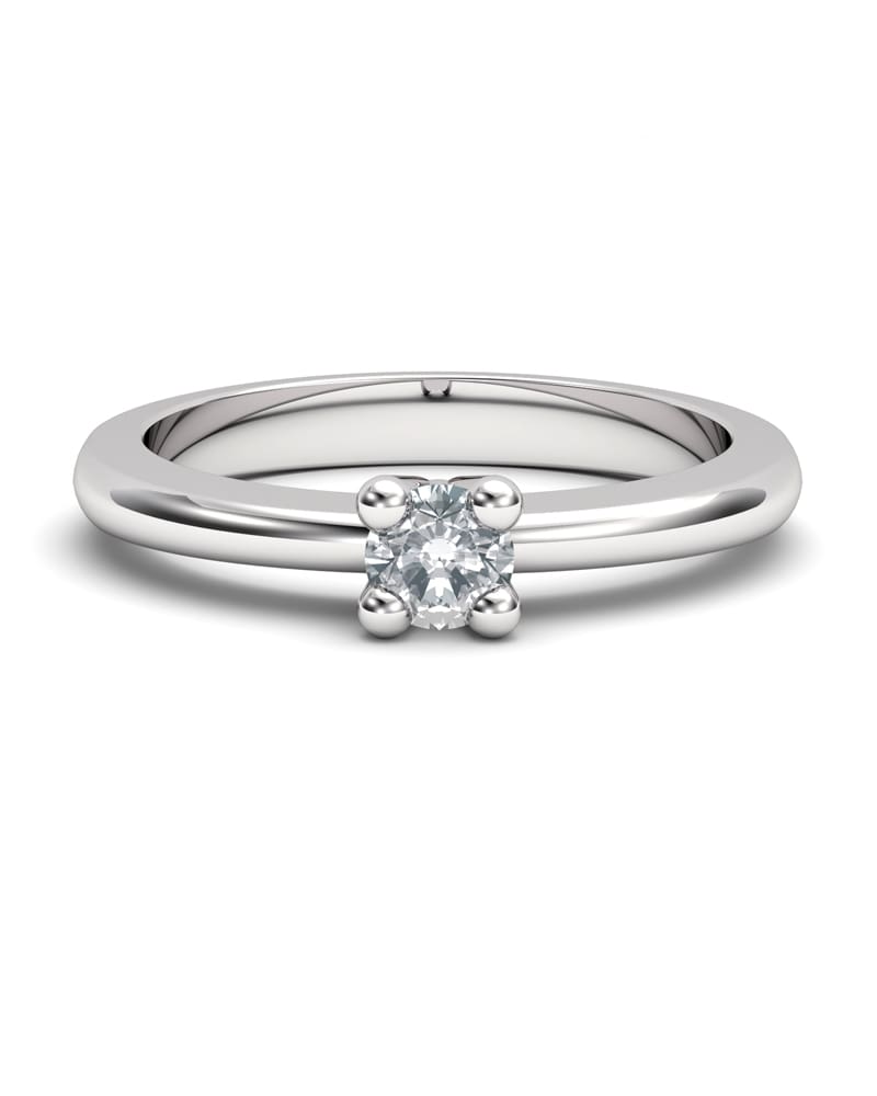 ANILLO ORO DIAMANTE 0,20 CT - CRESBER