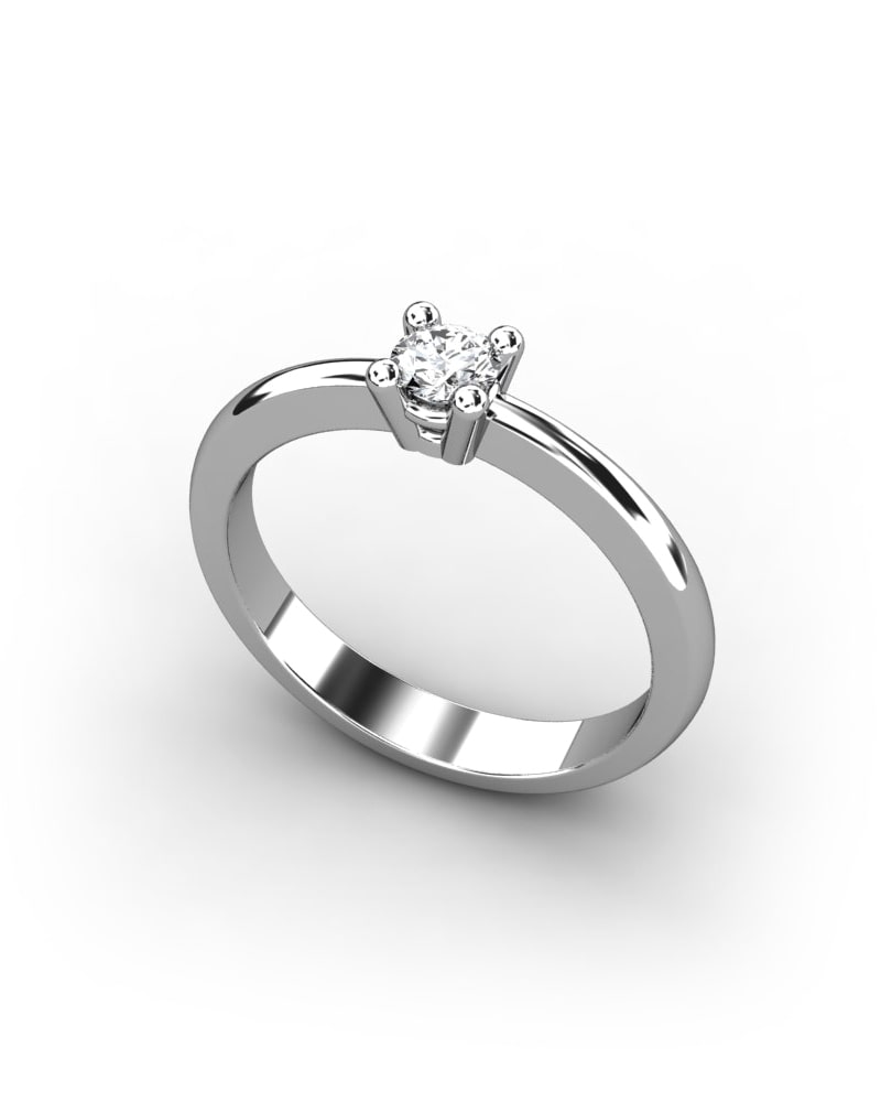 ANILLO ORO DIAMANTE 0,25 CT - CRESBER
