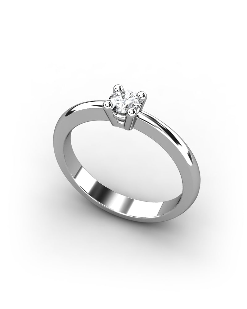 ANILLO ORO DIAMANTE 0,30 CT - CRESBER