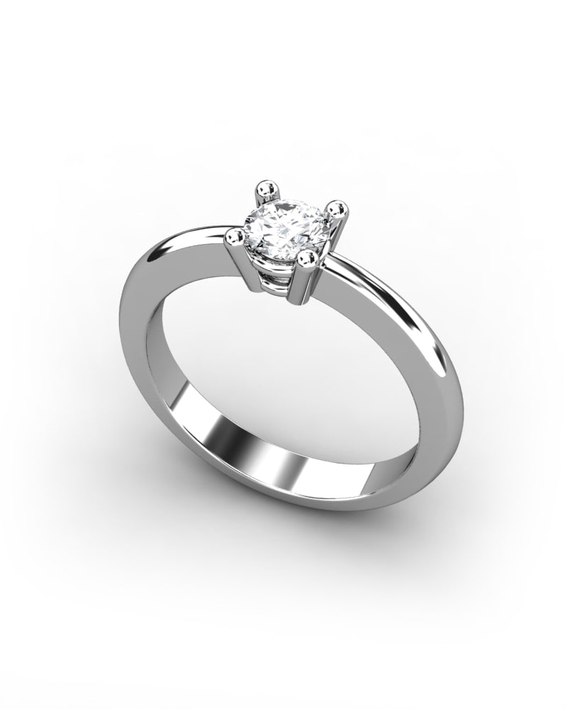 ANILLO ORO DIAMANTE 0,40 CT - CRESBER