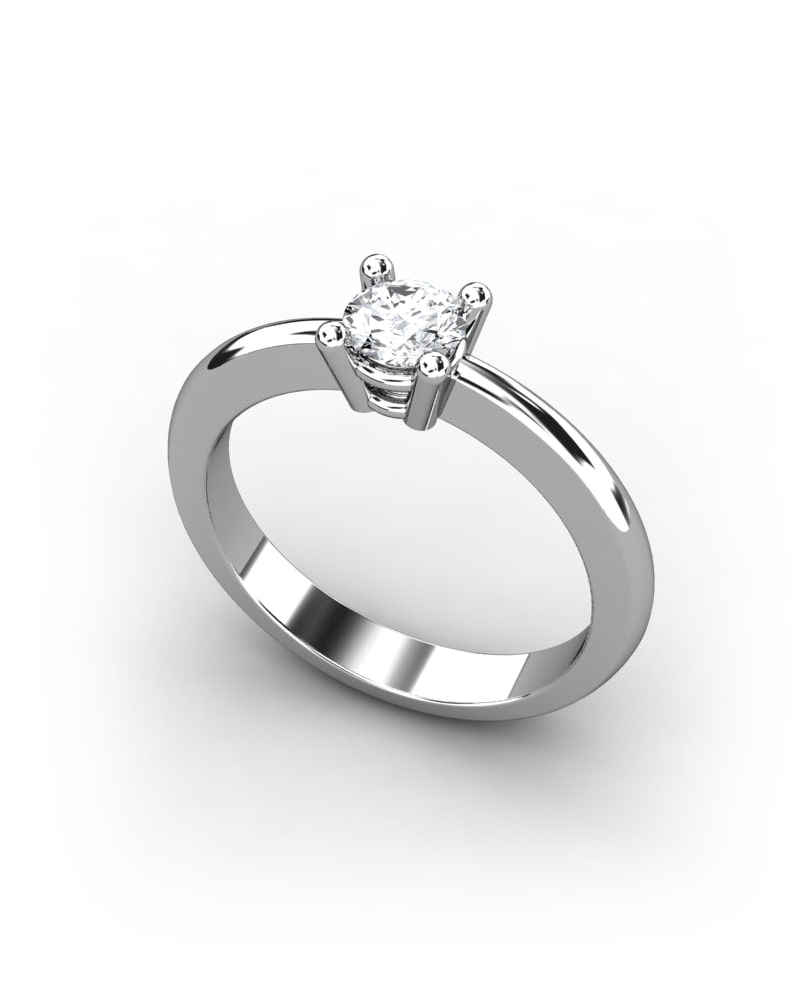 ANILLO ORO DIAMANTE 0,45 CT - CRESBER