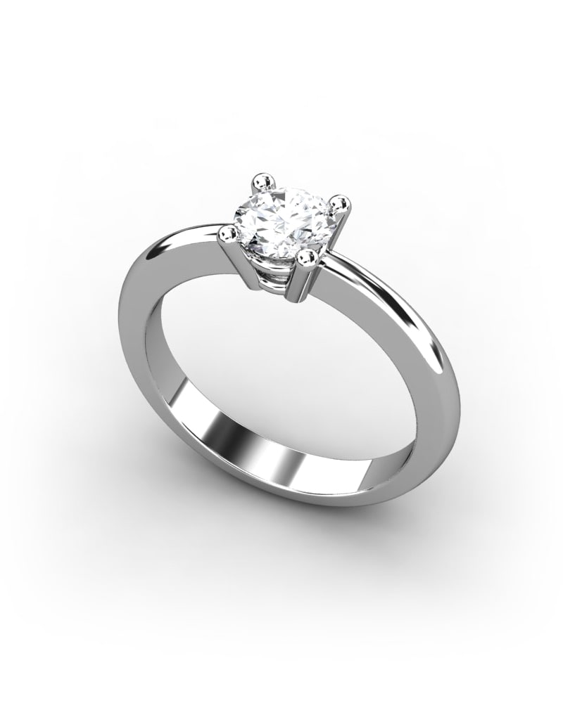 ANILLO ORO DIAMANTE 0,70 CT - CRESBER