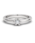 ANILLO ORO DIAMANTE 0,10 CT - CRESBER