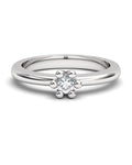 ANILLO ORO DIAMANTE 0,15 CT - CRESBER