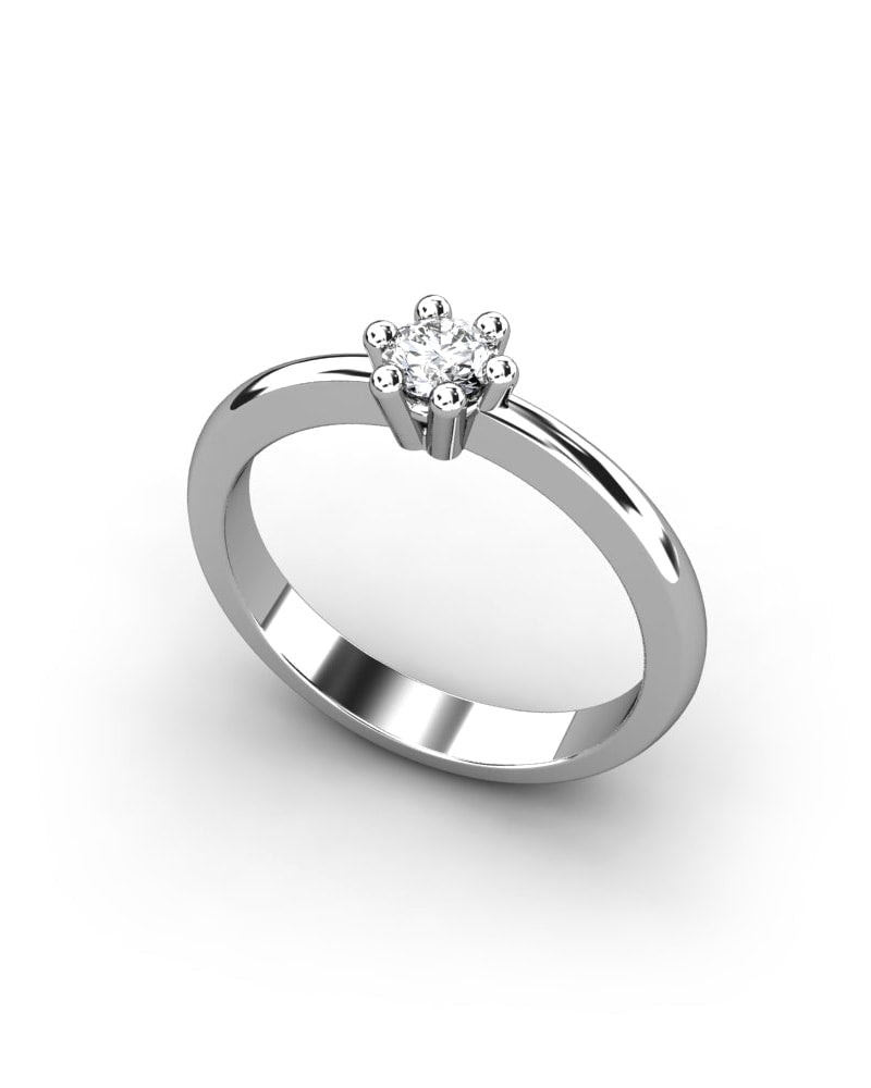 ANILLO ORO DIAMANTE 0,30 CT - CRESBER