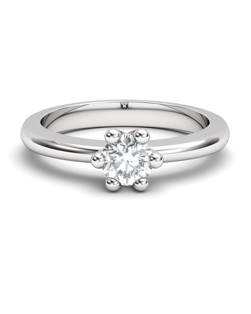 ANILLO ORO DIAMANTE 0,35 CT - CRESBER