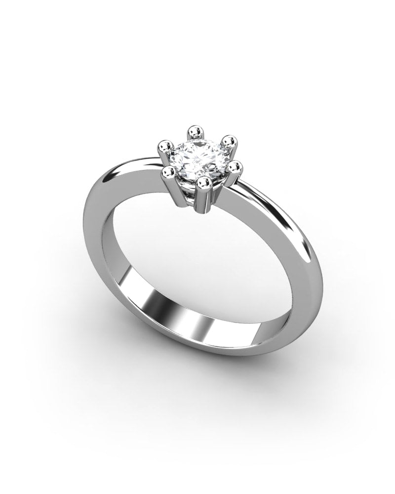 ANILLO ORO DIAMANTE 0,40 CT - CRESBER