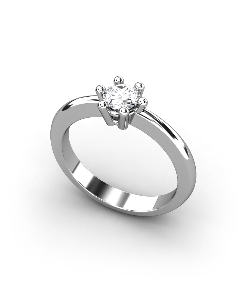 ANILLO ORO DIAMANTE 0,45 CT - CRESBER