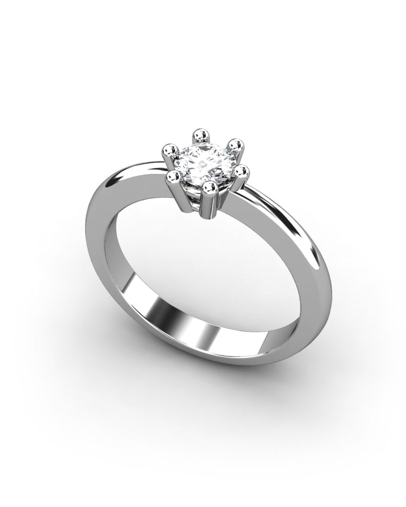 ANILLO ORO DIAMANTE 0,50 CT - CRESBER
