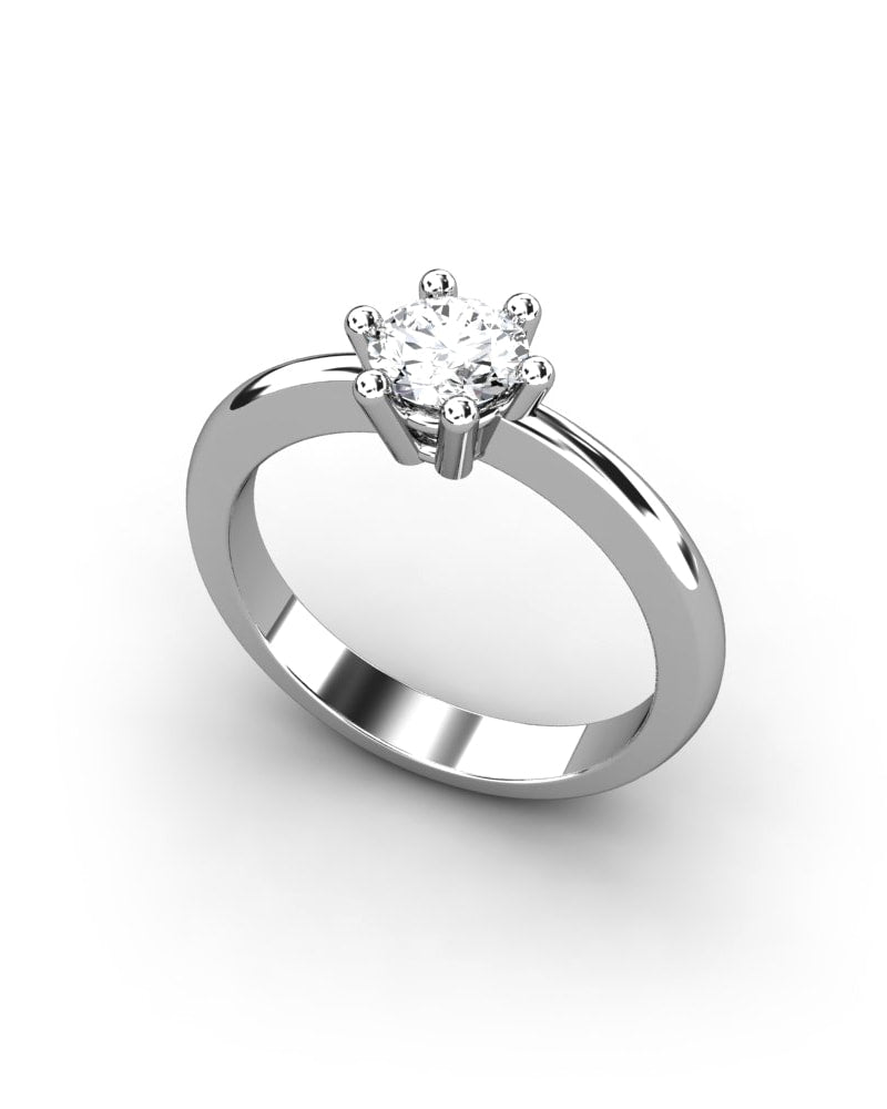 ANILLO ORO DIAMANTE 0,70 CT - CRESBER