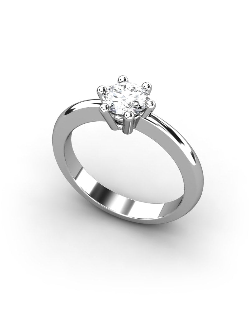 ANILLO ORO DIAMANTE 0,80 CT - CRESBER
