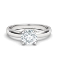 ANILLO ORO DIAMANTE 0,70 CT - CRESBER
