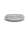 ANILLO ORO PAVE DIAMANTE 0,50 CT - CRESBER