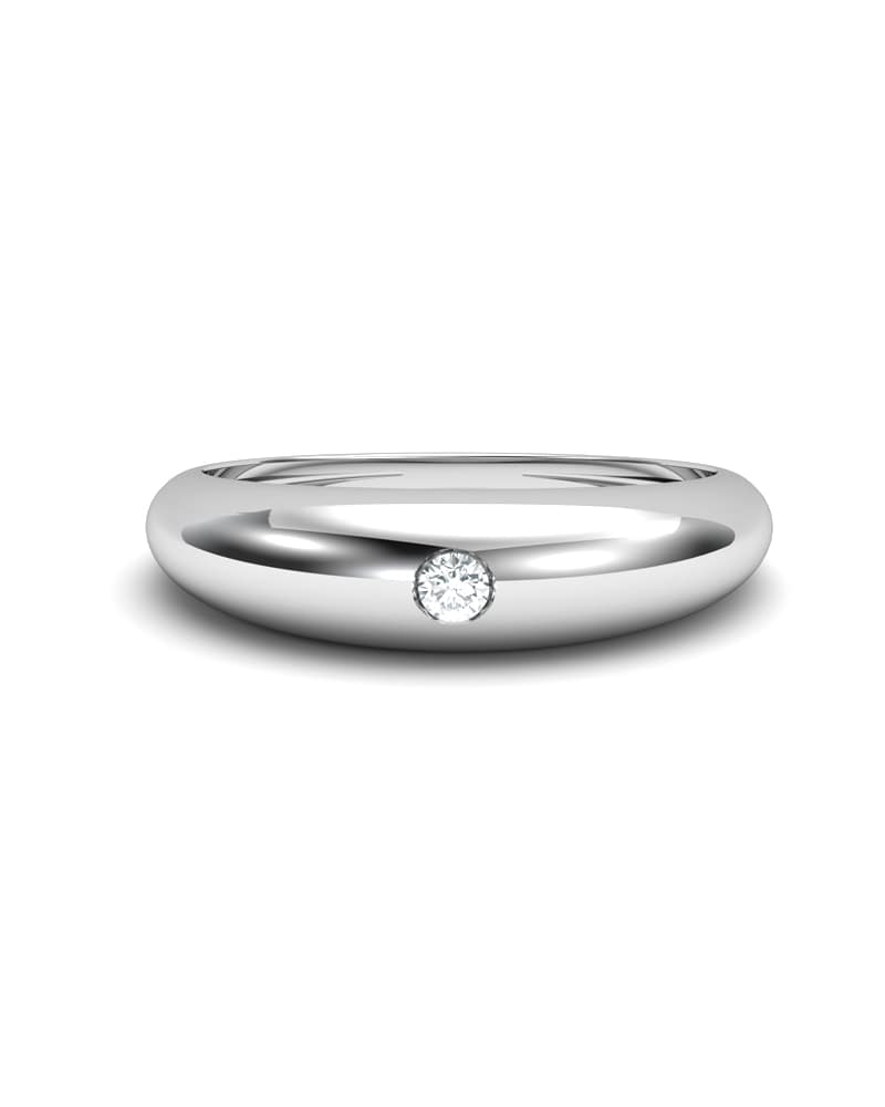 ANILLO ORO DIAMANTE 0,03 CT - CRESBER