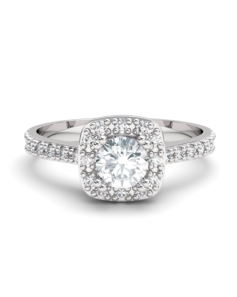 ANILLO ORO BTES 0,43 CT - CRESBER