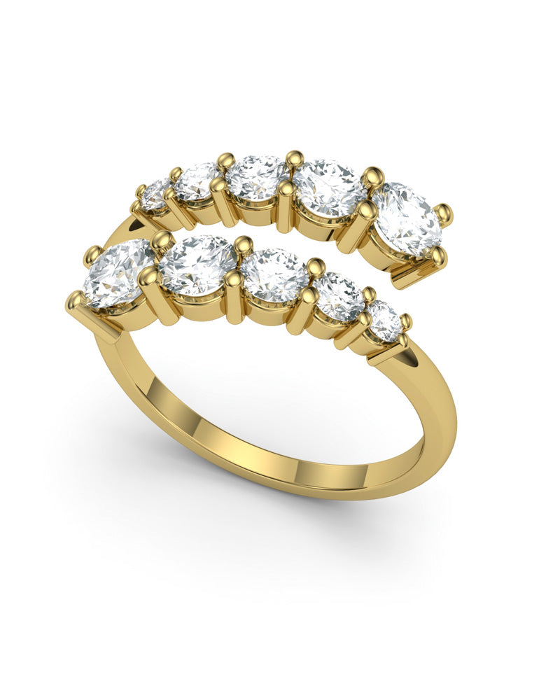 ANILLO ORO DIAMANTE 1,25 CT - CRESBER