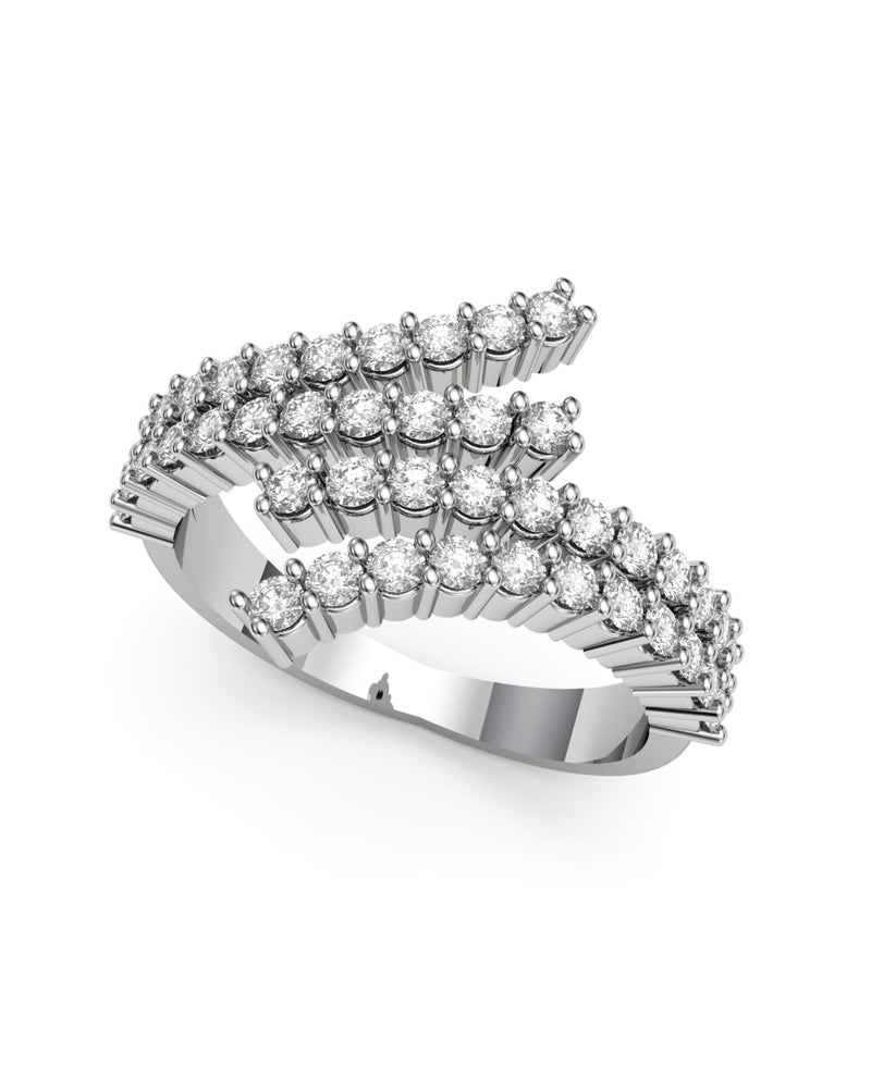ANILLO ORO DIAMANTES 1,10 CT - CRESBER