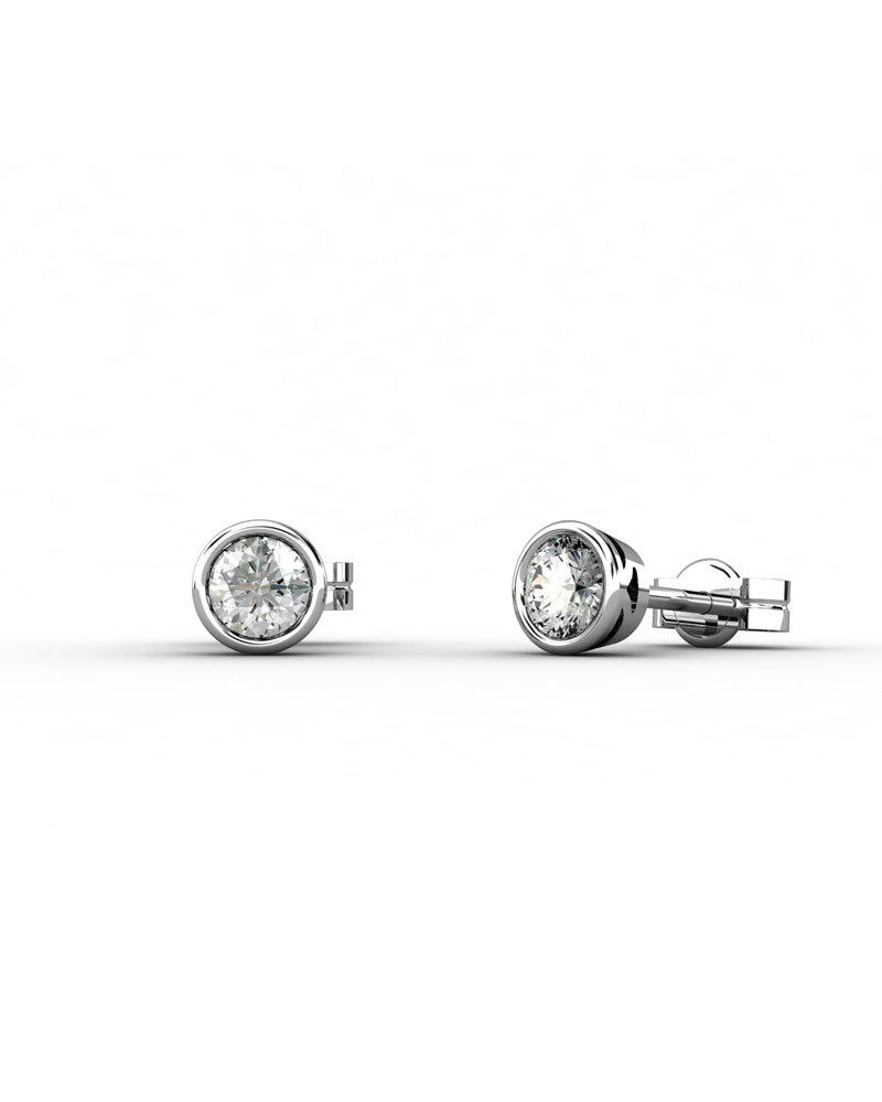 PENDIENTES ORO DIAMANTE 0,30 CT - CRESBER