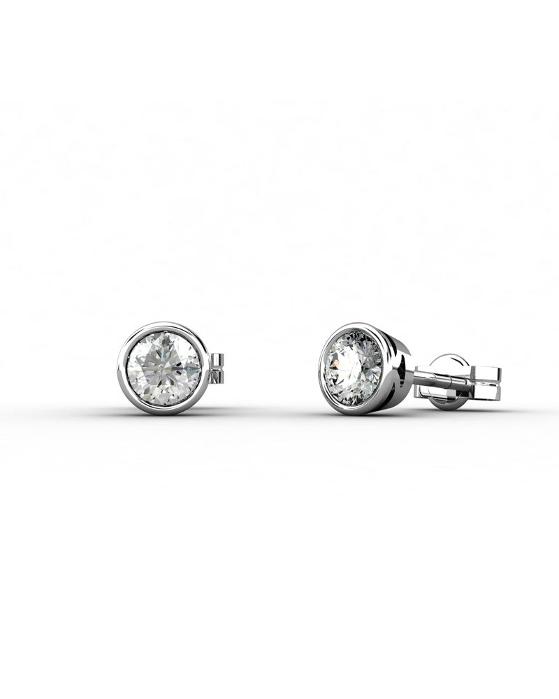 PENDIENTES ORO DIAMANTE 0,40 CT - CRESBER