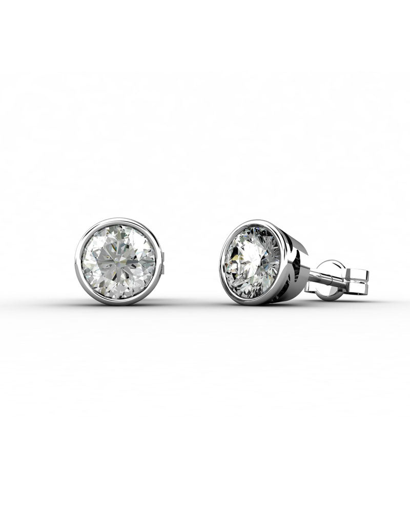 PENDIENTES ORO DIAMANTE 1,00 CT - CRESBER