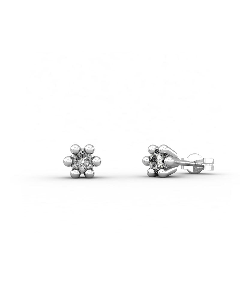 PENDIENTES ORO DIAMANTE 0,40 CT - CRESBER