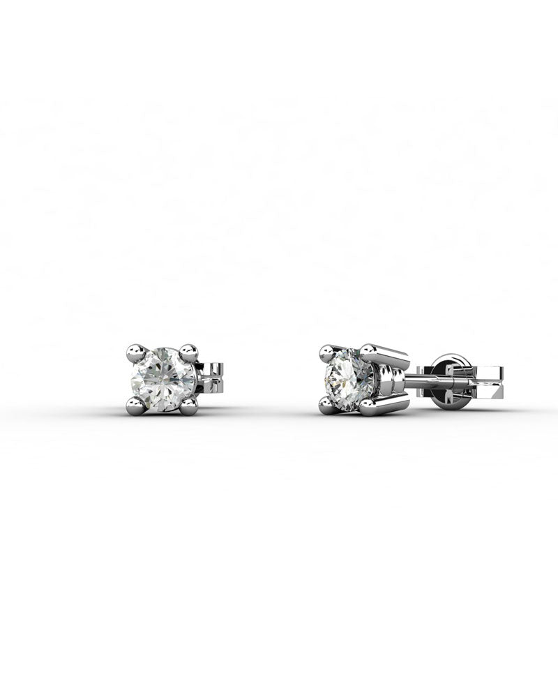 PENDIENTES ORO DIAMANTE 0,30 CT - CRESBER