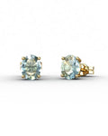 PENDIENTES OSIRIS ORO Y  5X4MM - CRESBER