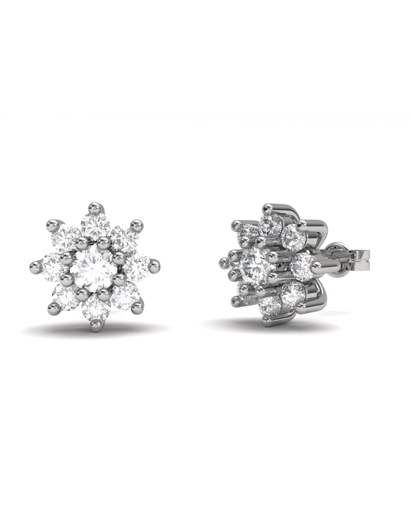 PENDIENTE ORO DIAMANTE 1,10CT - CRESBER