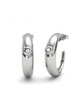PENDIENTE ORO DIAMANTE 0,04 CT - CRESBER