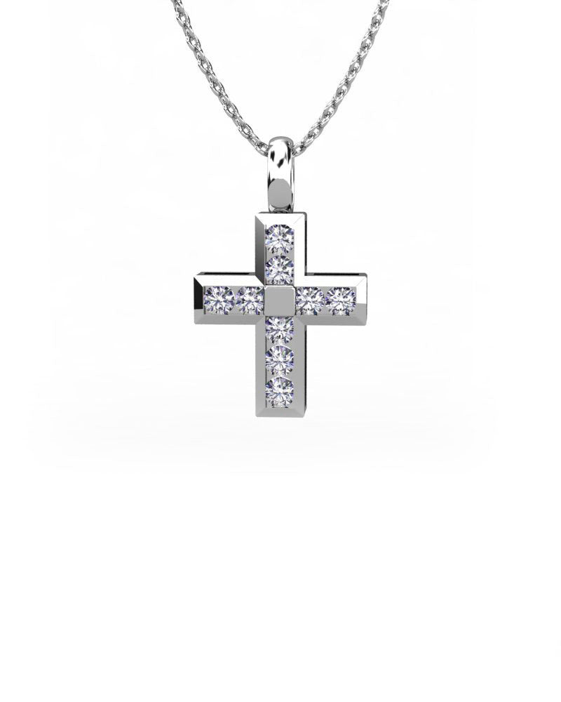 CRUZ ORO DIAMANTE 0,27 CT - CRESBER