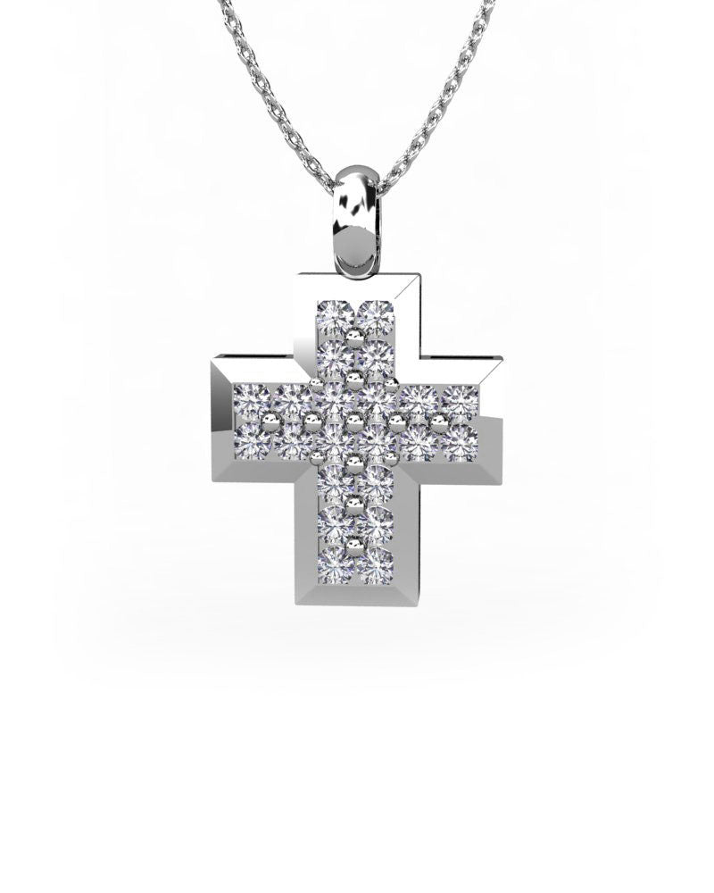 CRUZ ORO DIAMANTE 0,66 CT - CRESBER