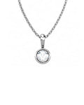 COLGANTE ORO DIAMANTE 0,35 CT - CRESBER