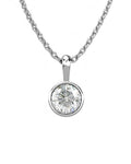 COLGANTE ORO DIAMANTE 0,70 CT - CRESBER