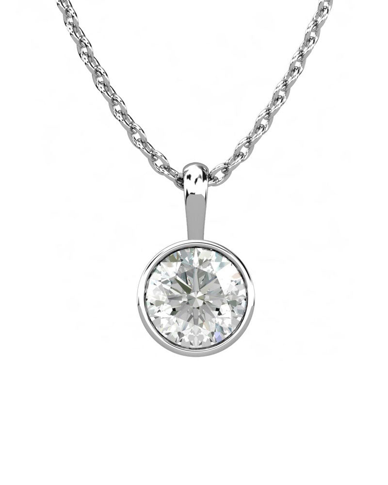 COLGANTE ORO DIAMANTE 1,00 CT - CRESBER