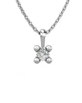 COLGANTE ORO DIAMANTE 0,10 CT - CRESBER