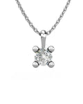 COLGANTE ORO DIAMANTE 0,25 CT - CRESBER