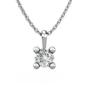 COLGANTE ORO DIAMANTE 0,30 CT - CRESBER