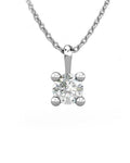 COLGANTE ORO DIAMANTE 0,35 CT - CRESBER